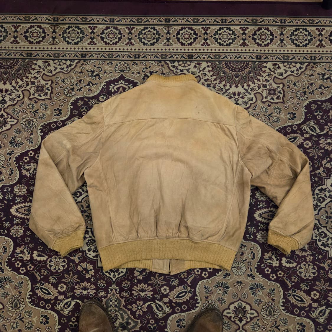 60s 맥그리거 스웨이드 레더 자켓 42 사이즈 상품이미지2