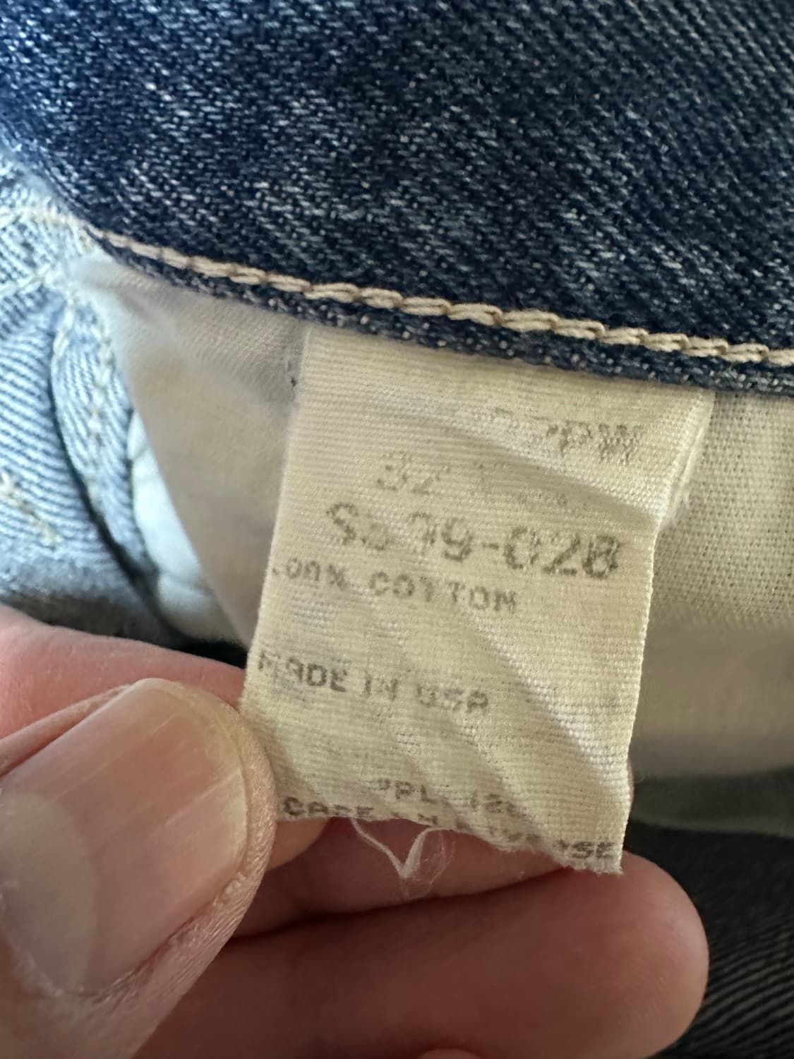 🇺🇸빈티지 랭글러 데님 팬츠 made in usa 상품이미지5