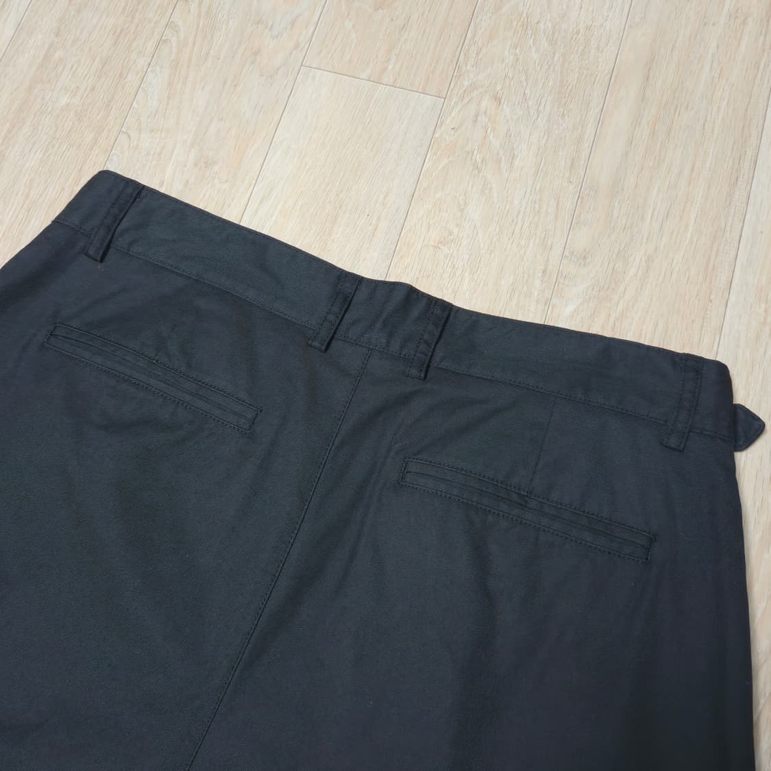 34) 무신사 스탠다드 블랙 치노 코튼 구르카팬츠 상품이미지6