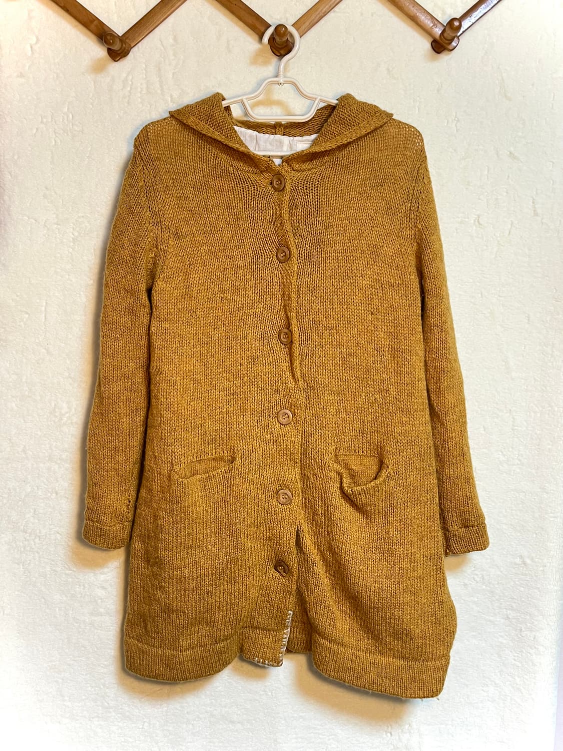 빈티지 모리걸 후드 니트 가디건  상품이미지1