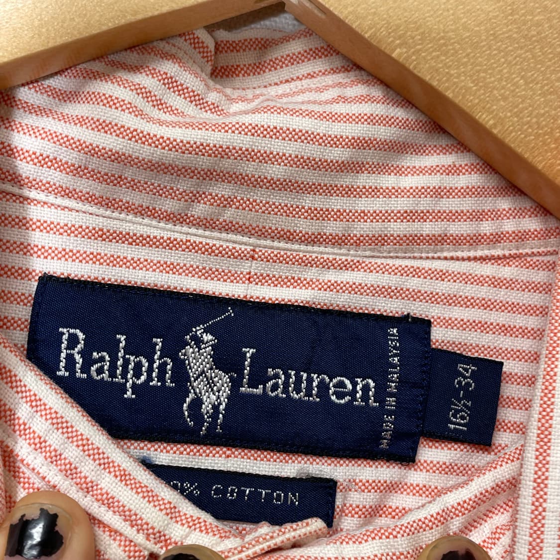 폴로 랄프로렌 스트라이프 셔츠 XL  상품이미지5