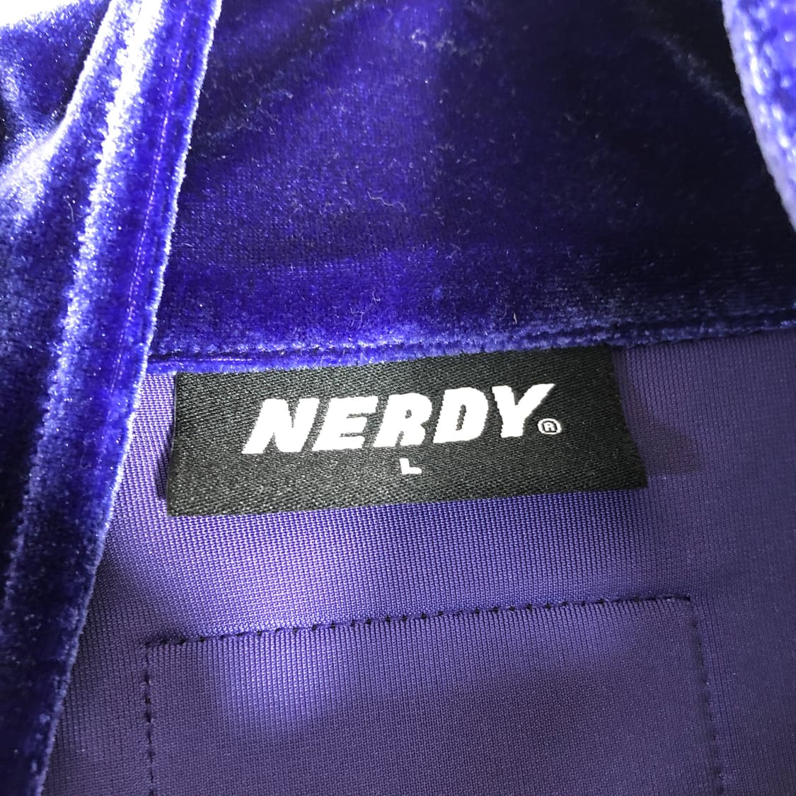 널디 벨벳 져지 L 상품이미지2