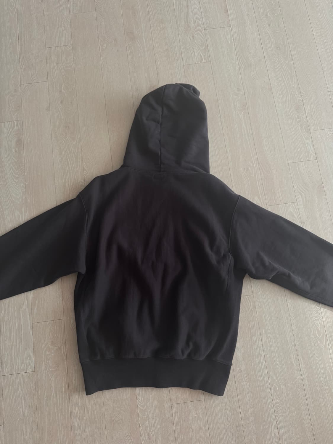 헤리티지플로스 후드티 브라운 S사이즈 221 reverse hoodie  상품이미지4