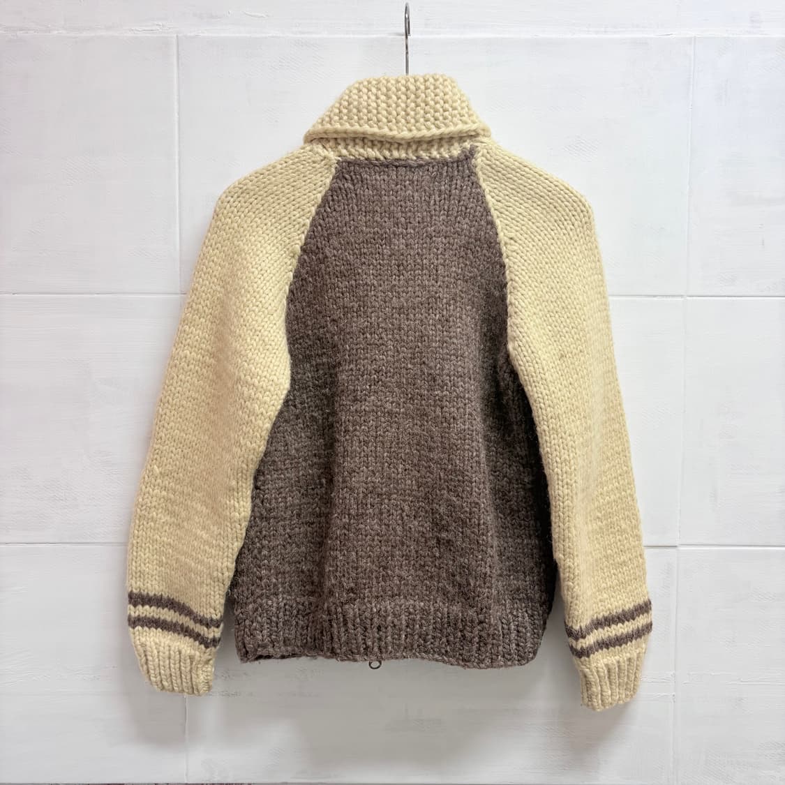 CANADIAN SWEATER 캐나디안 스웨터 코위찬 니트 투웨이 집업 상품이미지5