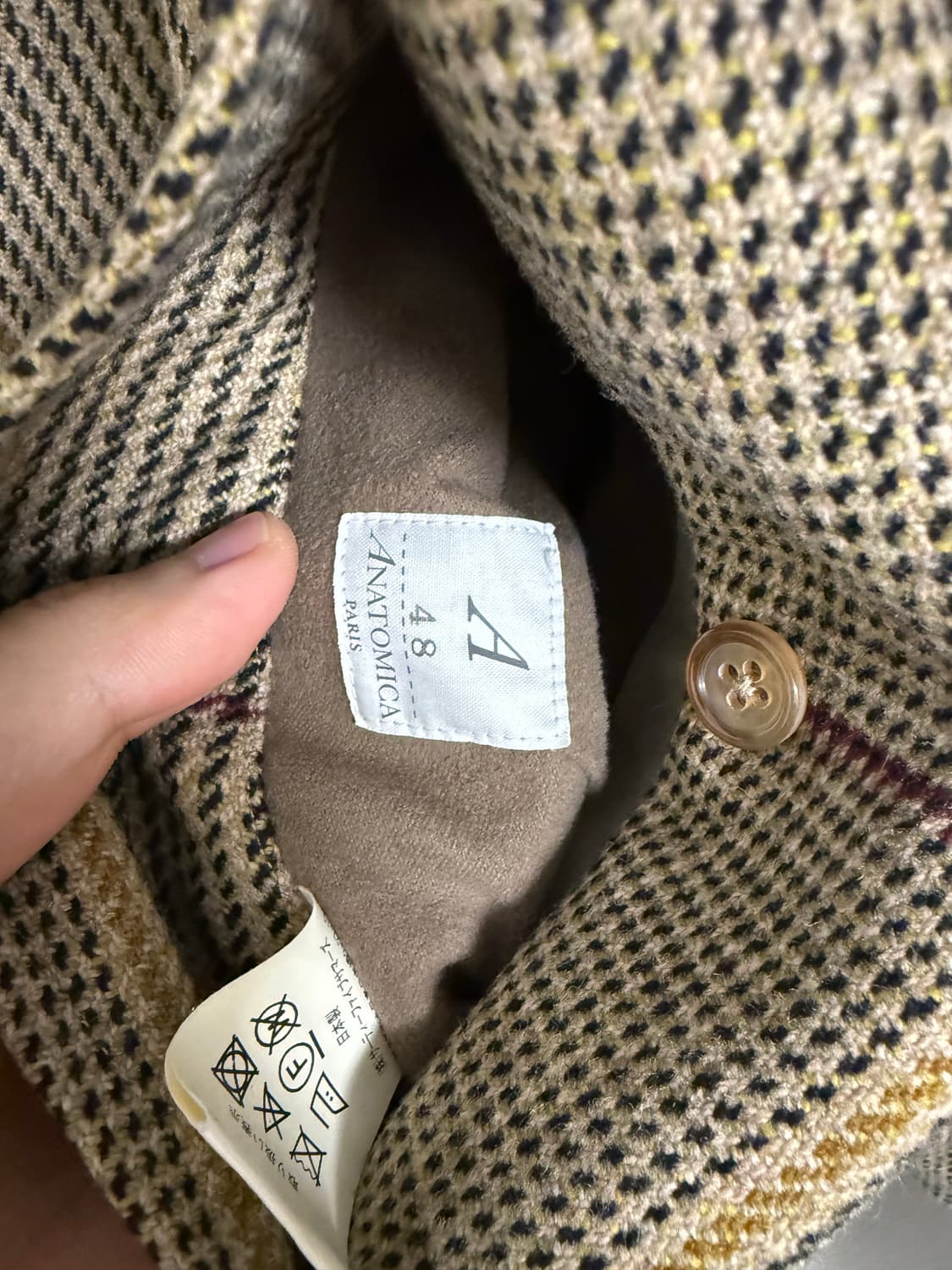 아나토미카 싱글라글란2 리버시블 17aw베이지 상품이미지3