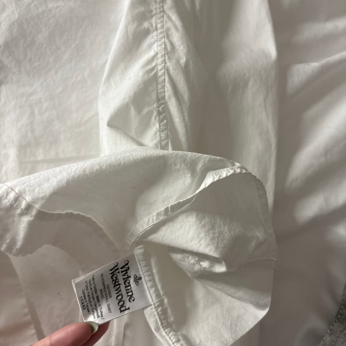 비비안웨스트우드 화이트 셔츠 상품이미지5