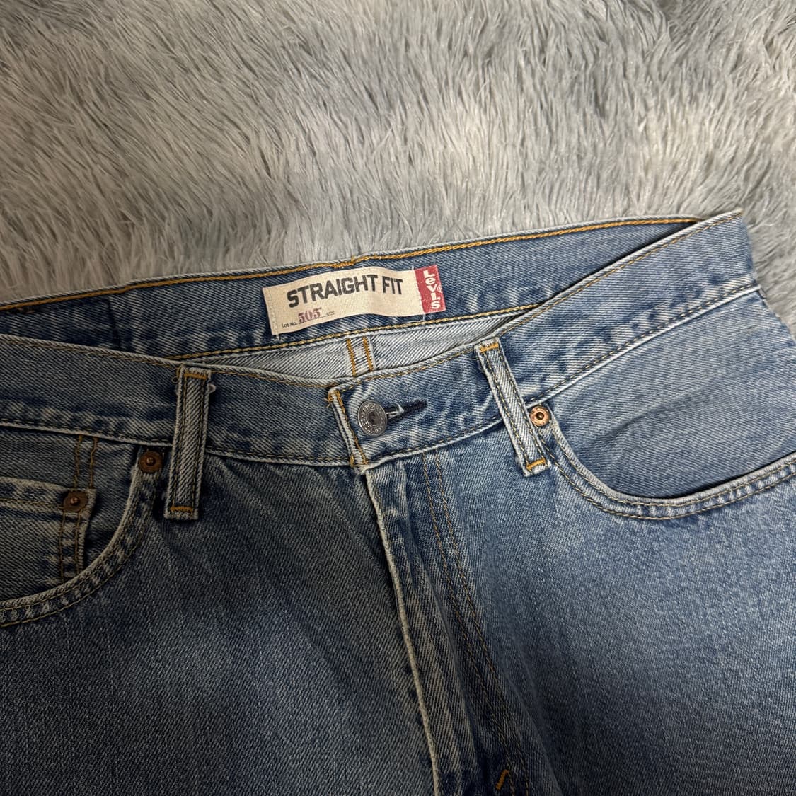 리바이스 505 스트레이트핏 32x32 사이즈 멕시코 002공장 상품이미지2