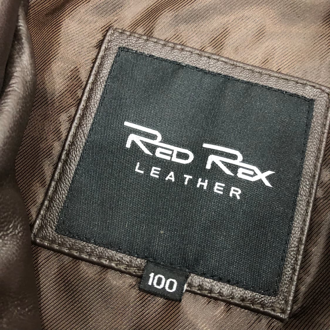 빈티지 양가죽 브라운 레더 가죽 자켓 상품이미지4