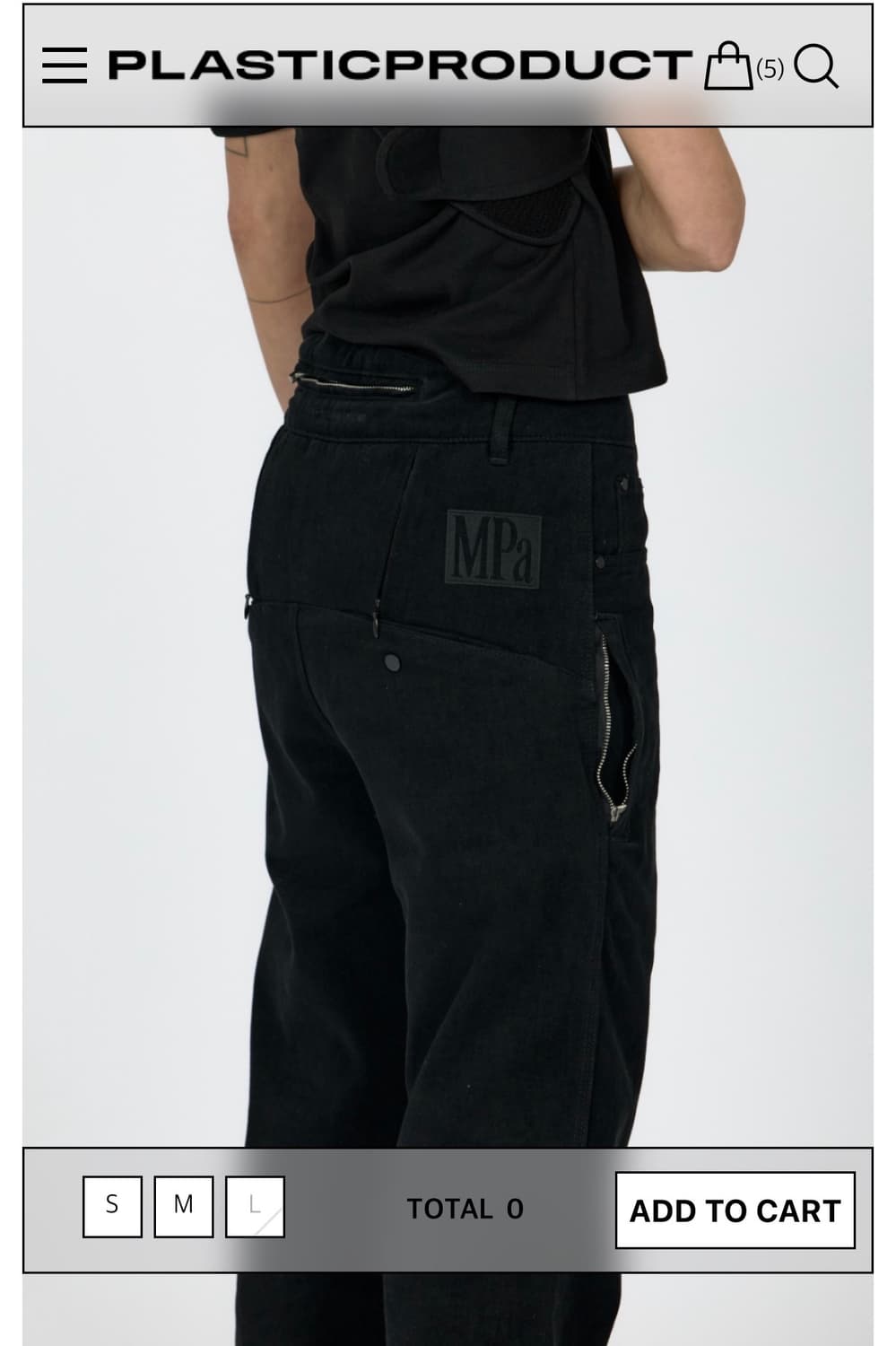 MPa UTILITY PANTS WOMEN (BLACK) 상품이미지1
