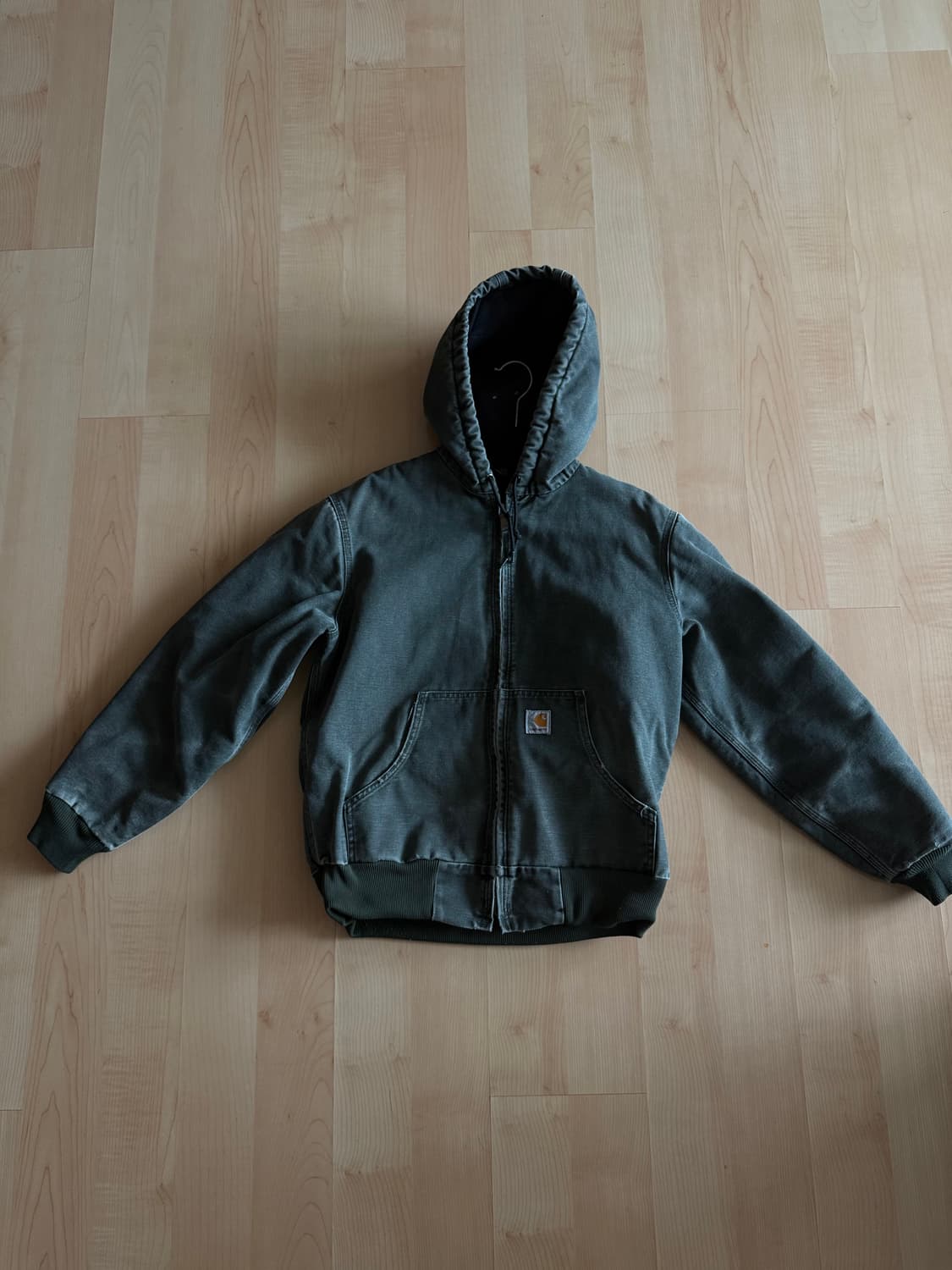 (S)칼하트 덕 액티브 후드자켓 WJ130 MOS 모스그린 상품이미지1