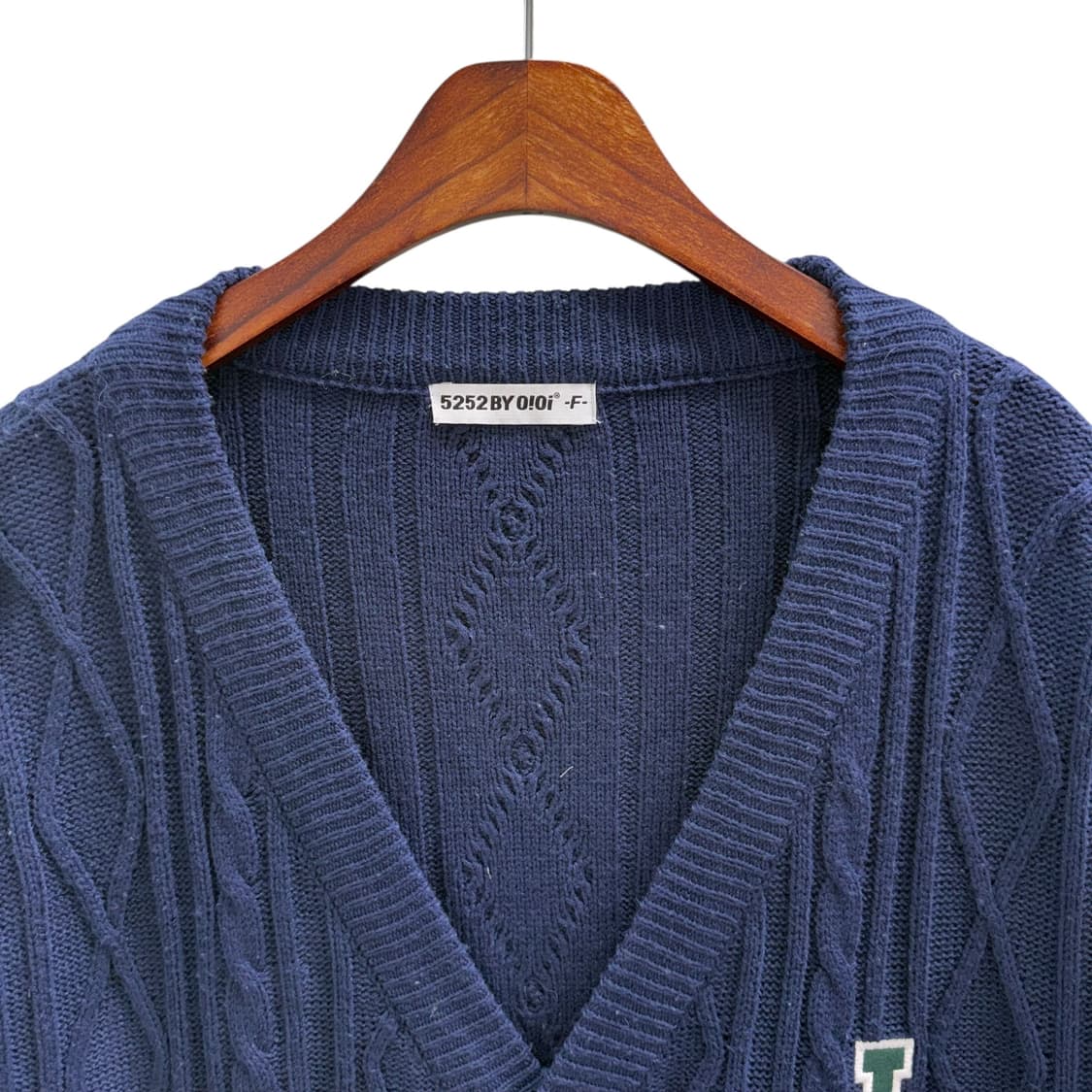 오아이오아이 케이블 가디건 상품이미지4