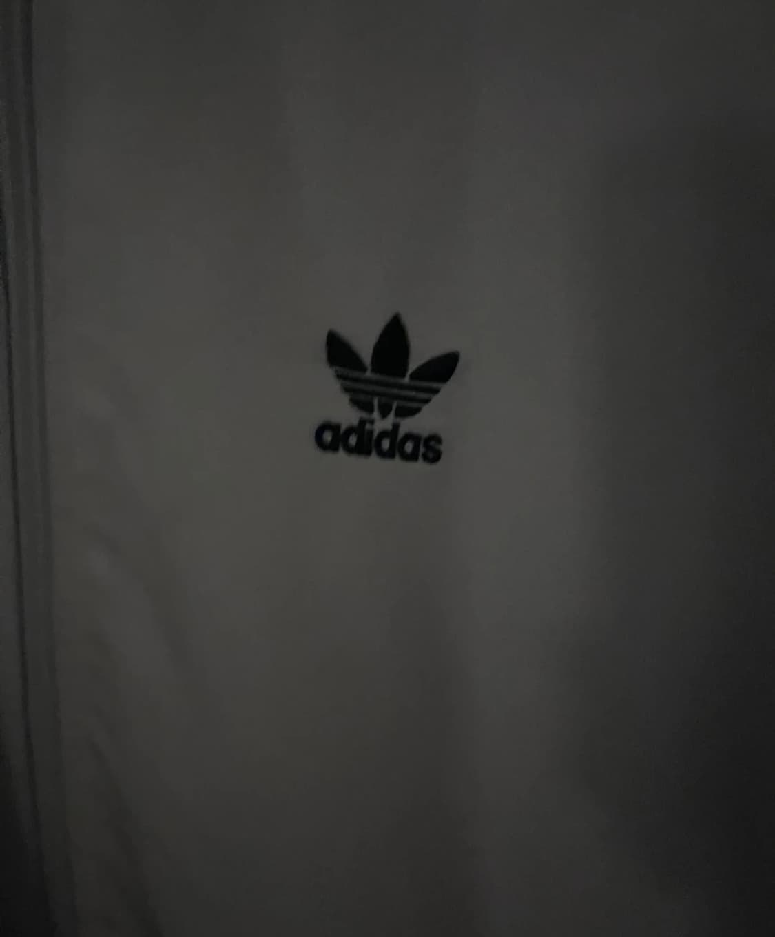 아디다스 3선 흰색 져지 트랙탑 상품이미지3