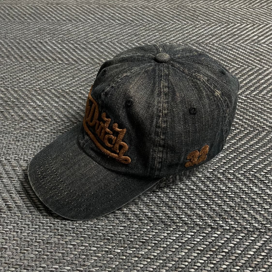 Von dutch y2k 자수 데님 볼캡o 4789 상품이미지3