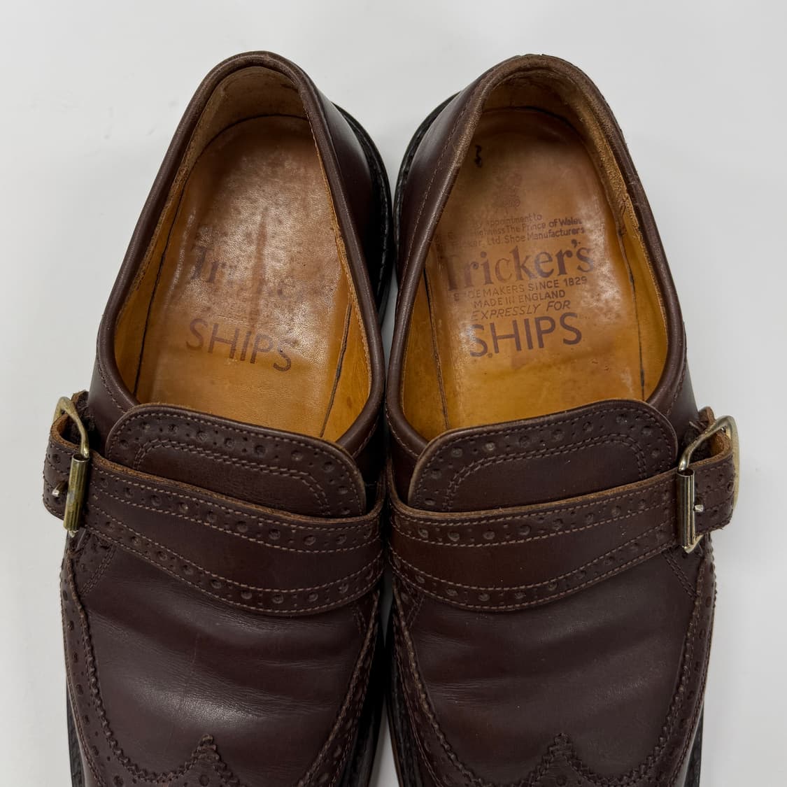 Tricker's x Ships belted shoes 상품이미지3