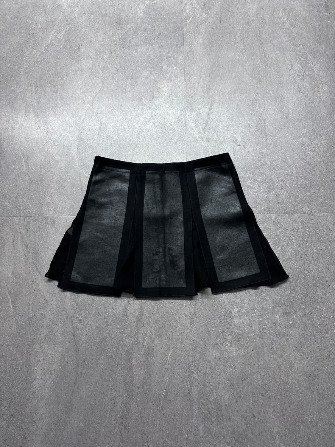 바네사 브루노 더블 레이어드 코팅 스커트 상품이미지4