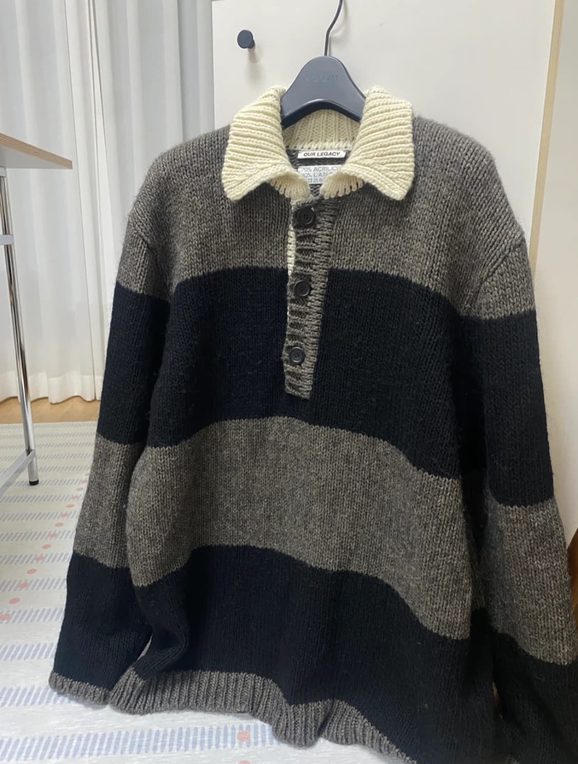 아워레가시 빅피케 니트 상품이미지2