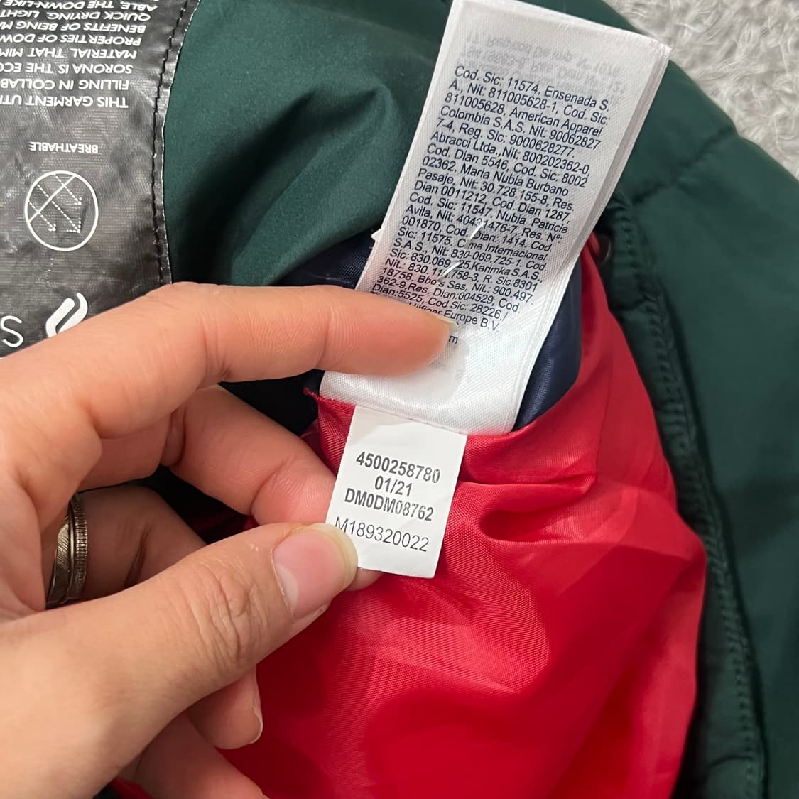 [95] 타미진스 패딩 상품이미지5