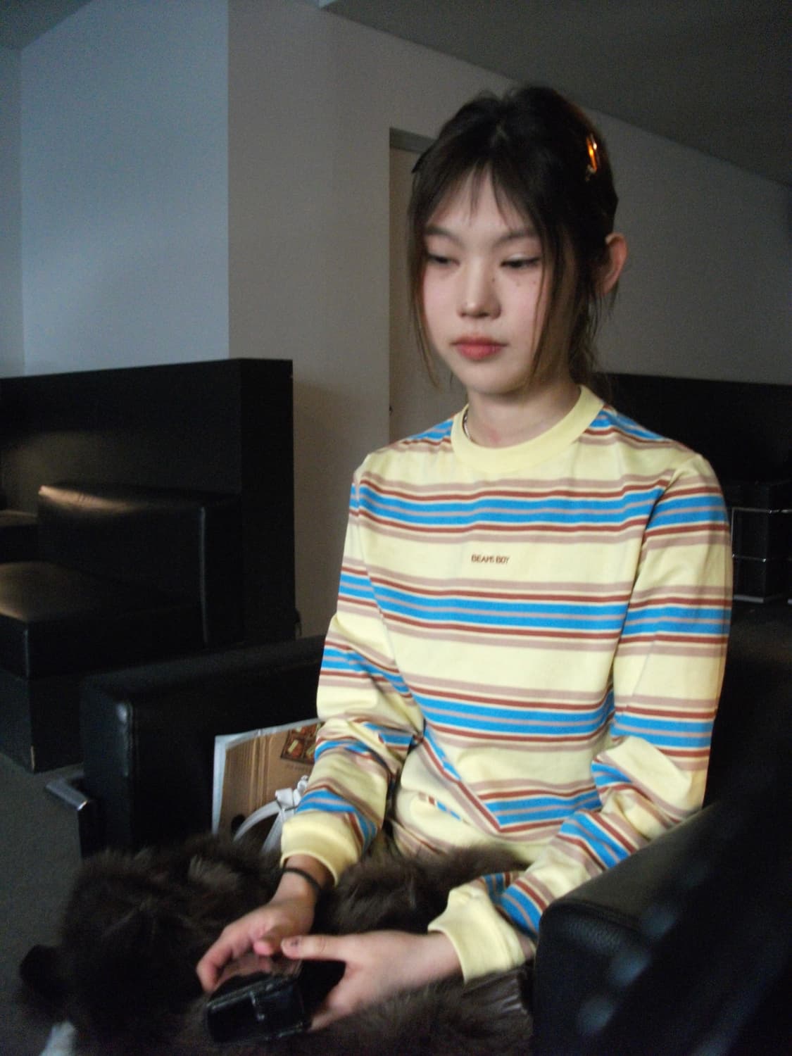 빔즈 스트라이프 롱슬리브 상품이미지1