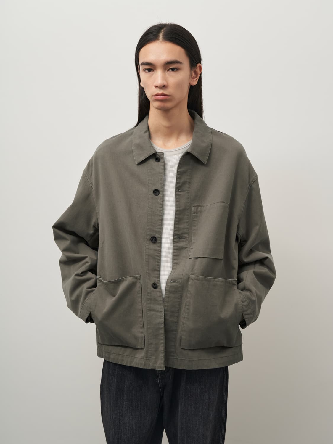 Rough Side 러프사이드 코튼 워크 자켓 M 상품이미지1