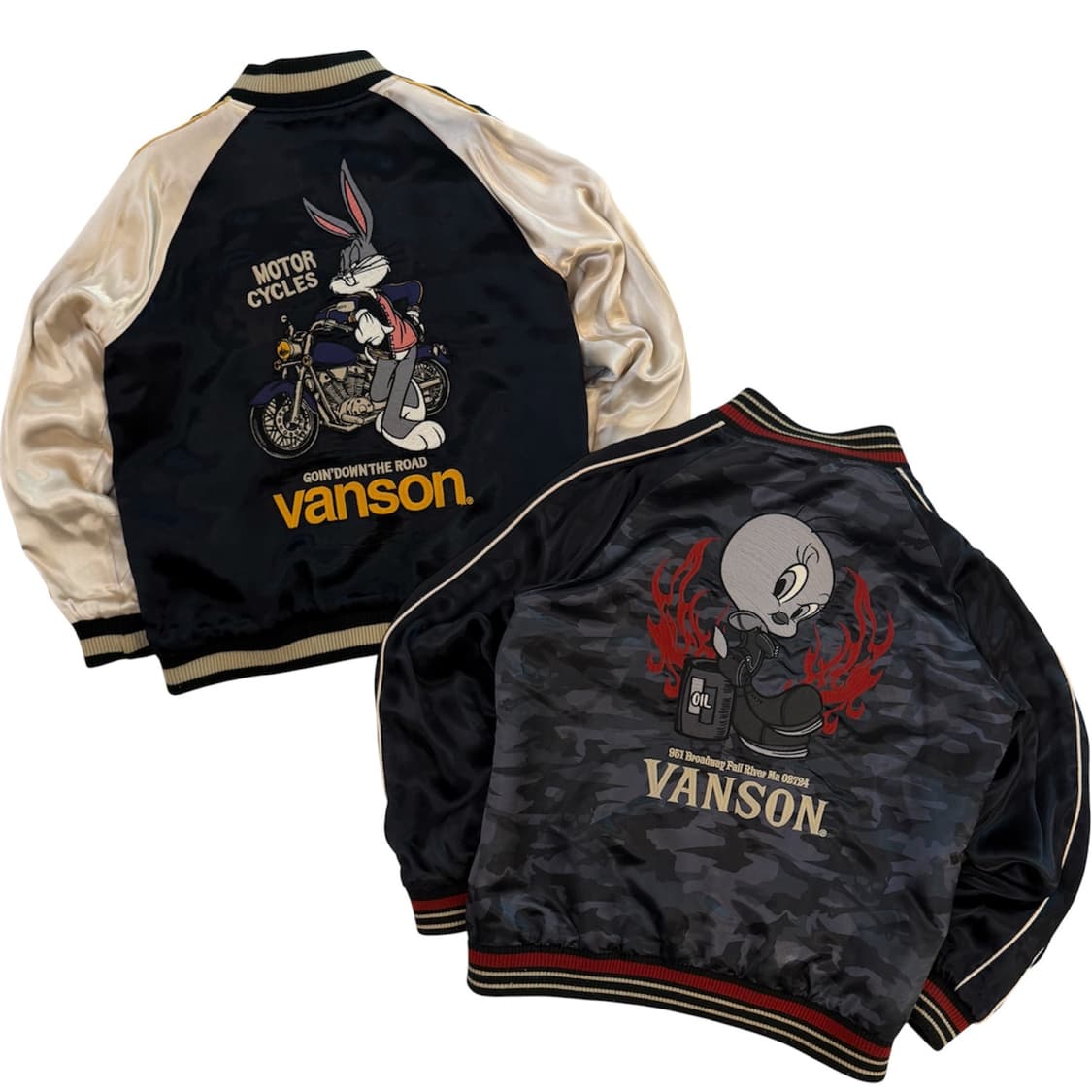 국내유일) 밴슨 X 루니툰즈 리버시블 카모 스카쟌 상품이미지1