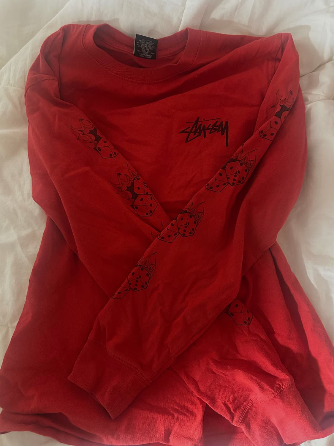 스투시 다이스 프린팅 롱슬리브 상품이미지1