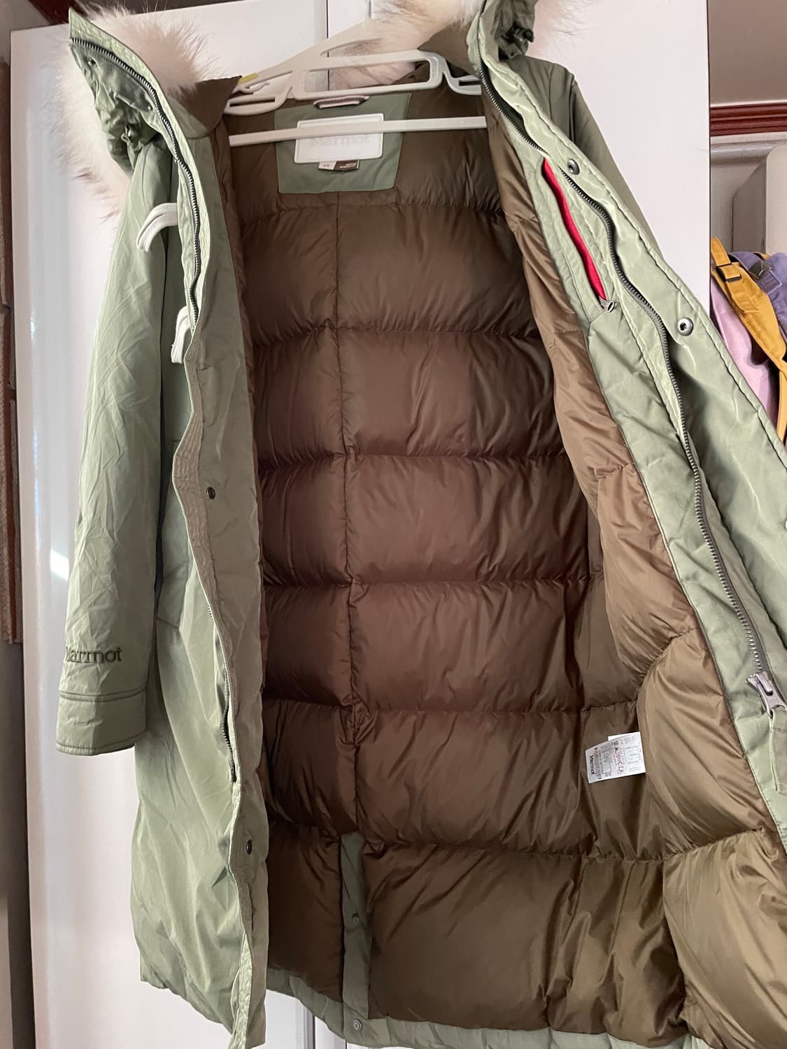 마모트 구스 다운 자켓 카키 95 상품이미지3