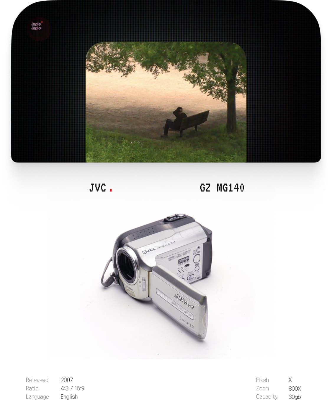 💎희귀💎JVC GZ MG140(2007)|캠코더/디카 상품이미지1