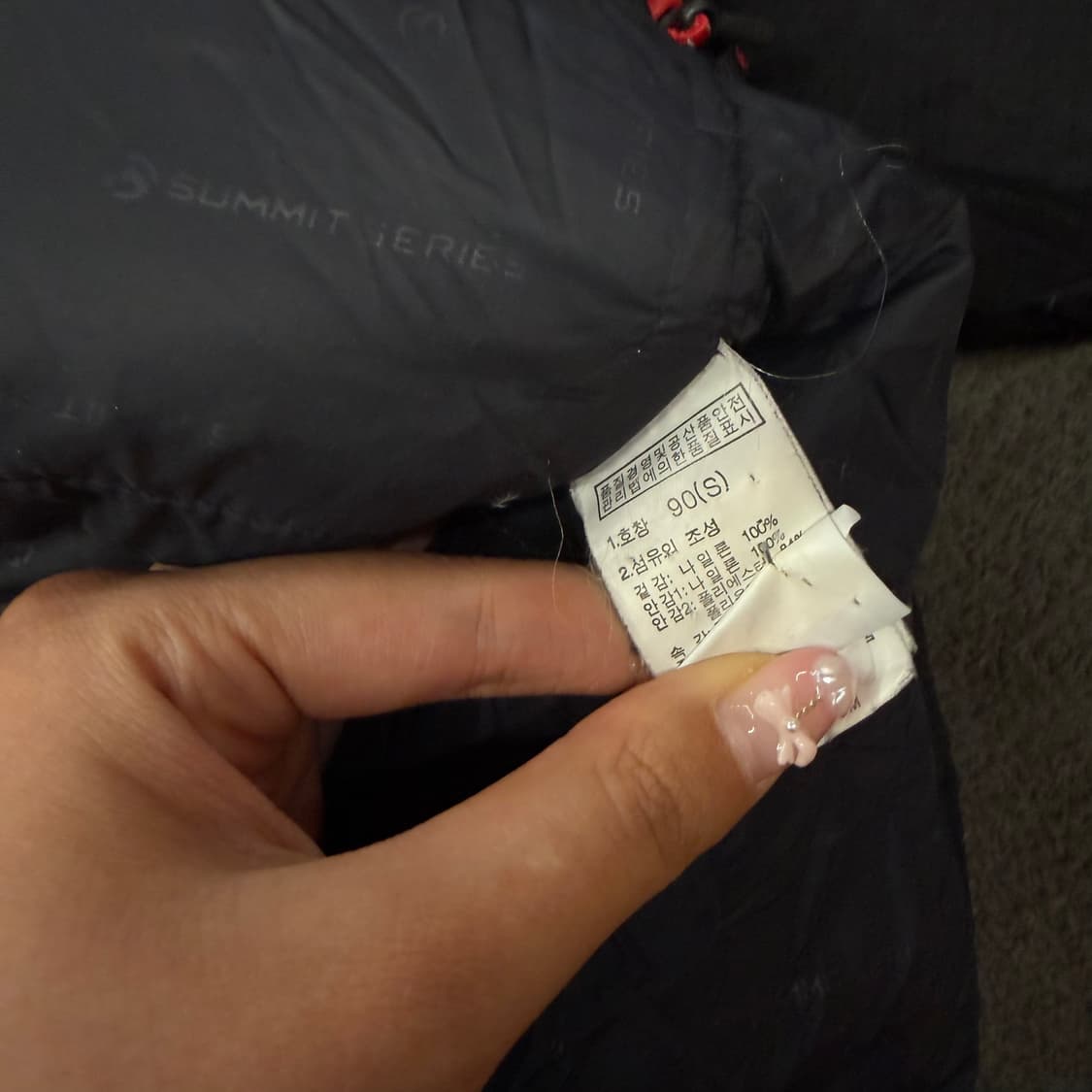 [정품/S] 노스페이스 UIAA 써밋시리즈 히말라야3 고어텍스 패딩 상품이미지6