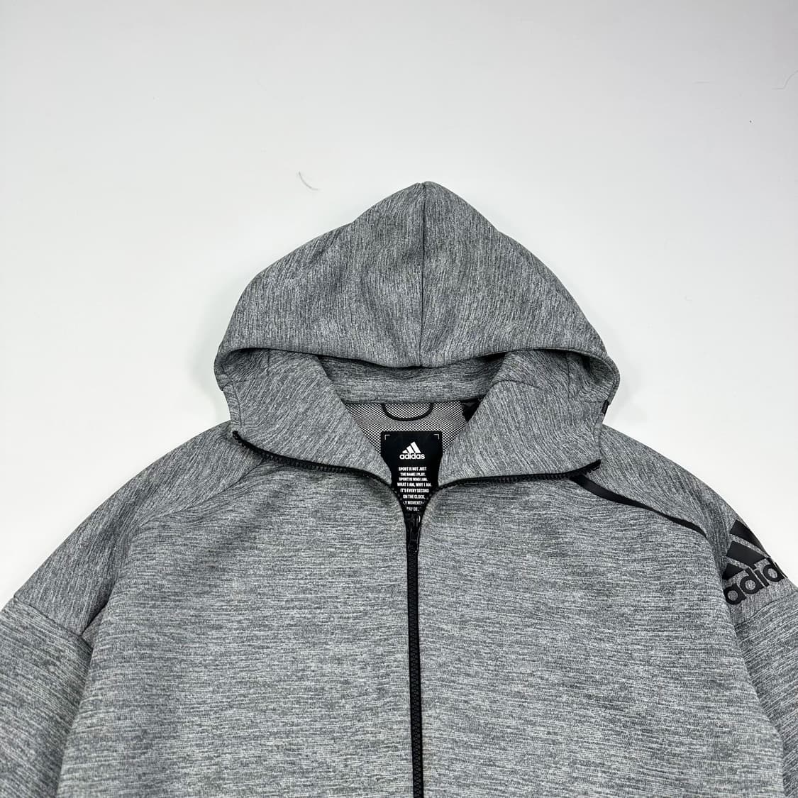 아디다스 오리지널 차콜 풀오버 후드집업 (L) 상품이미지1