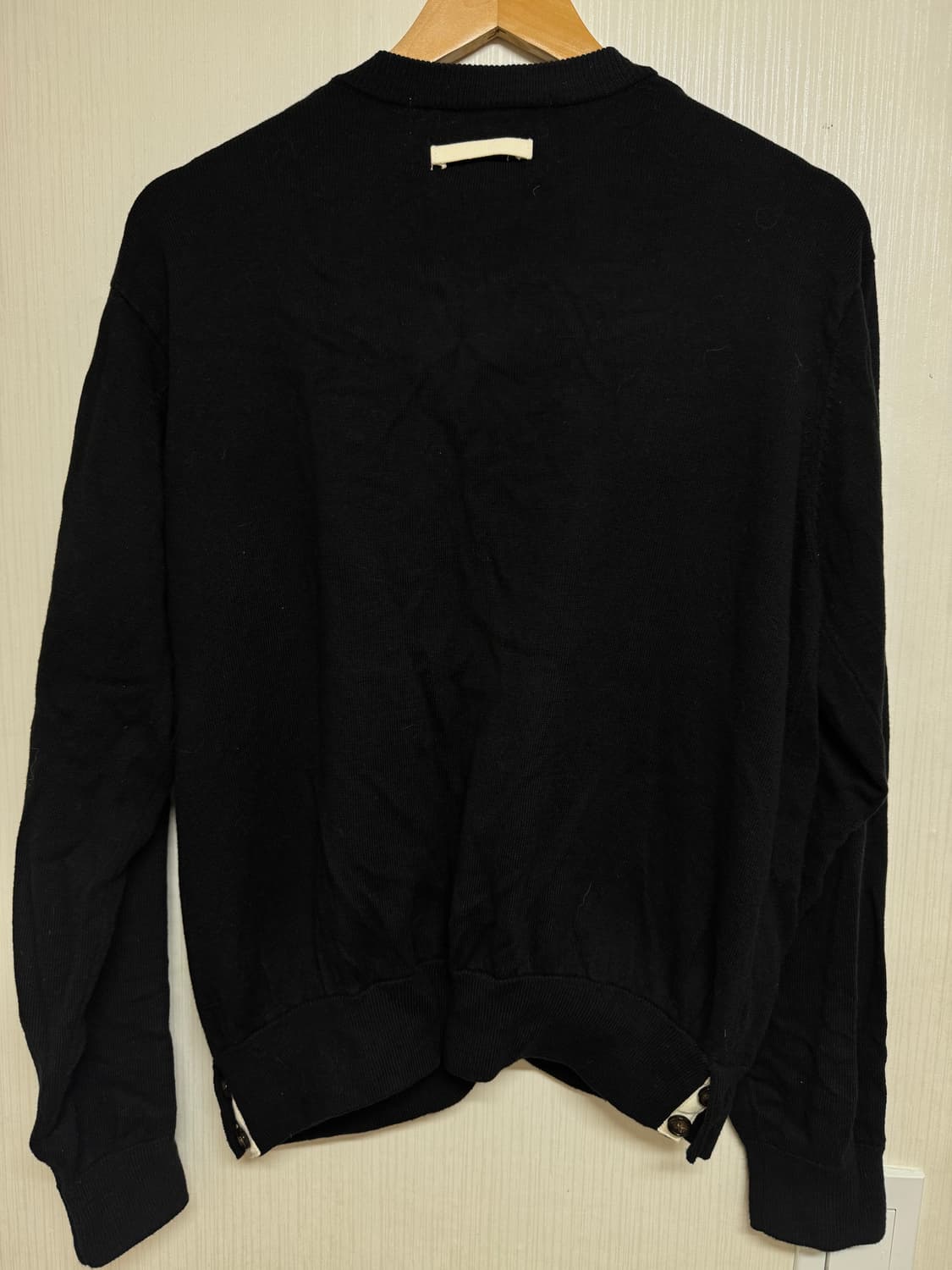 SATUR 블랙 가디건 XL 상품이미지2