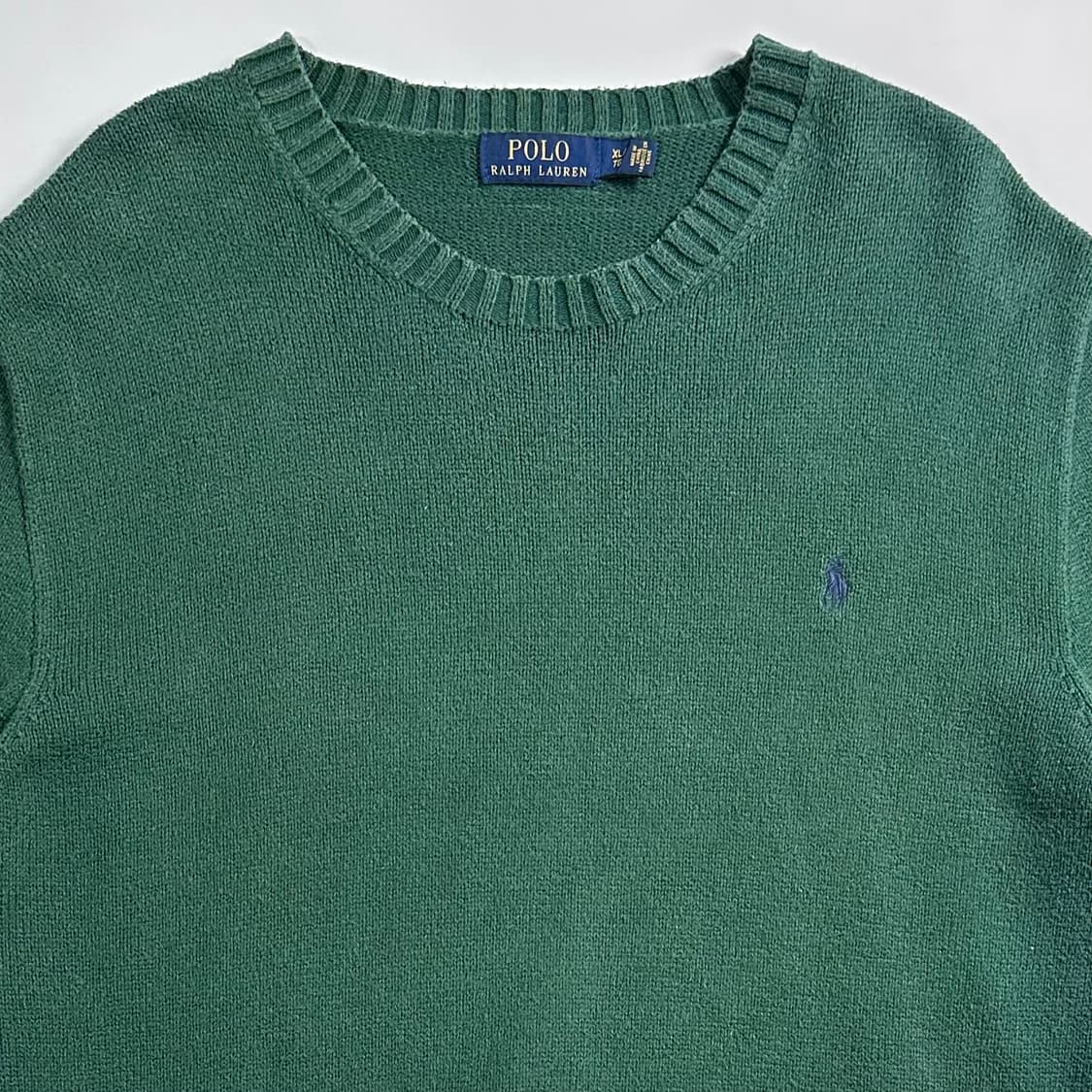 폴로 랄프로렌 그린 코튼 니트 상품이미지2