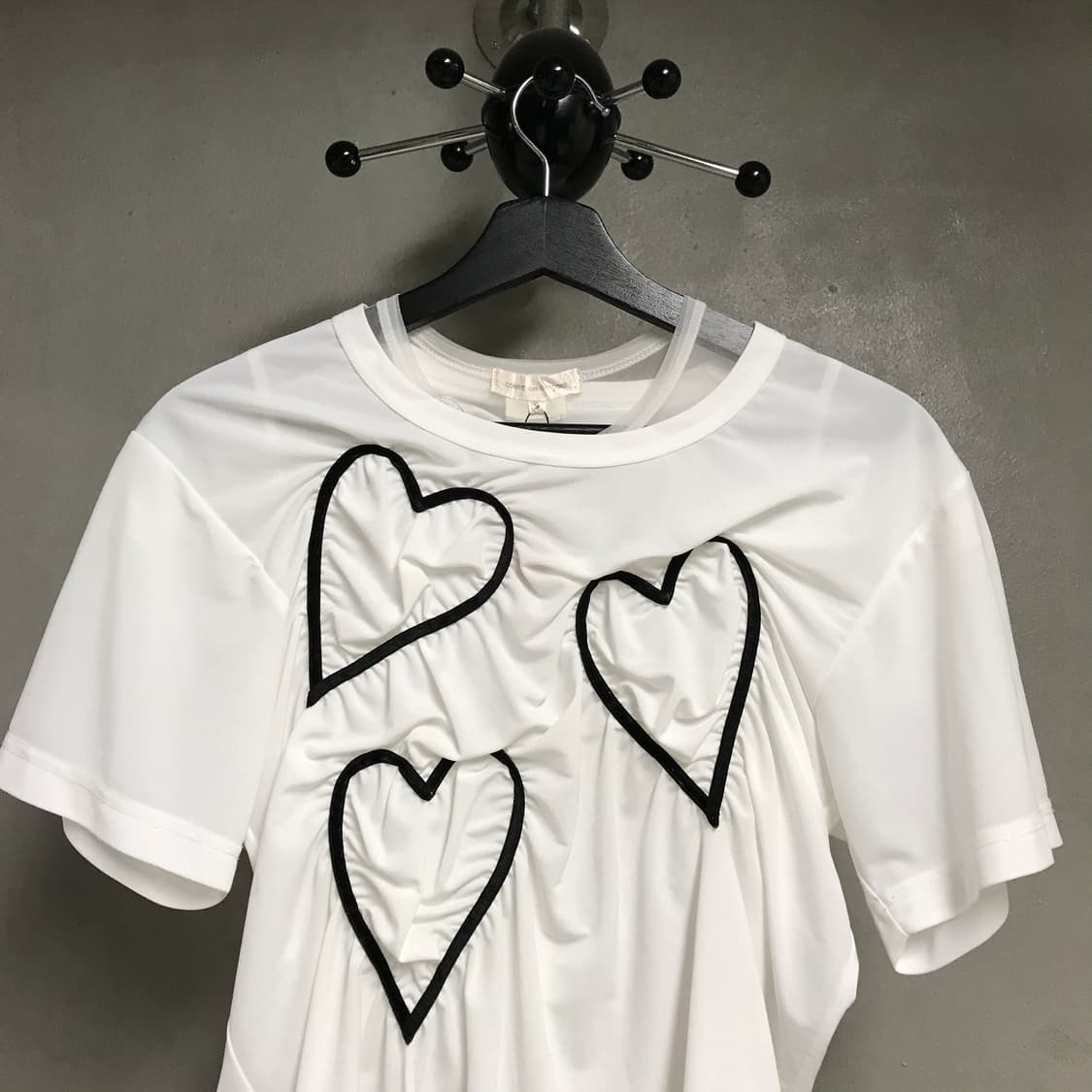 꼼데가르송 화이트 반팔 티셔츠 S(W) 상품이미지2