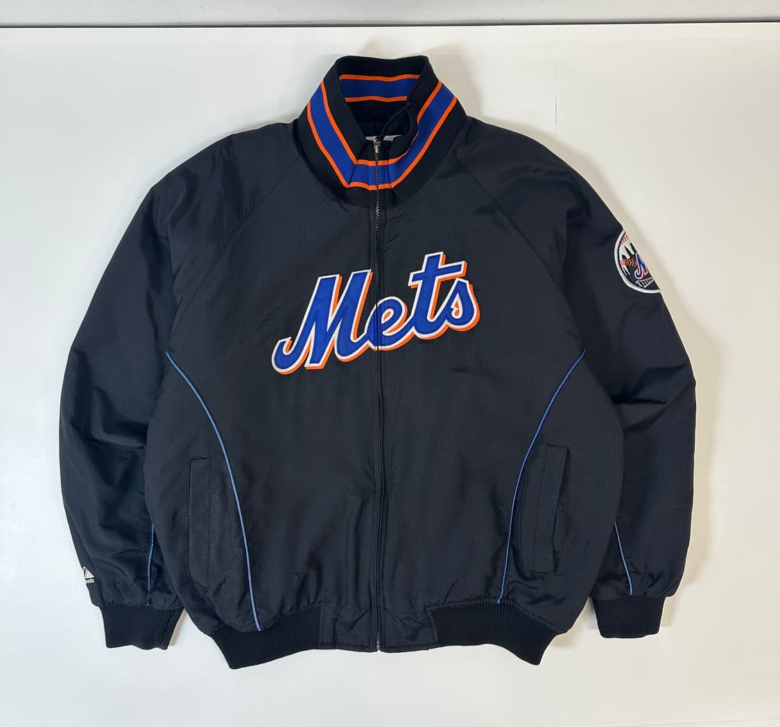 마제스틱 뉴욕 메츠 베이스볼 블루종 상품이미지2