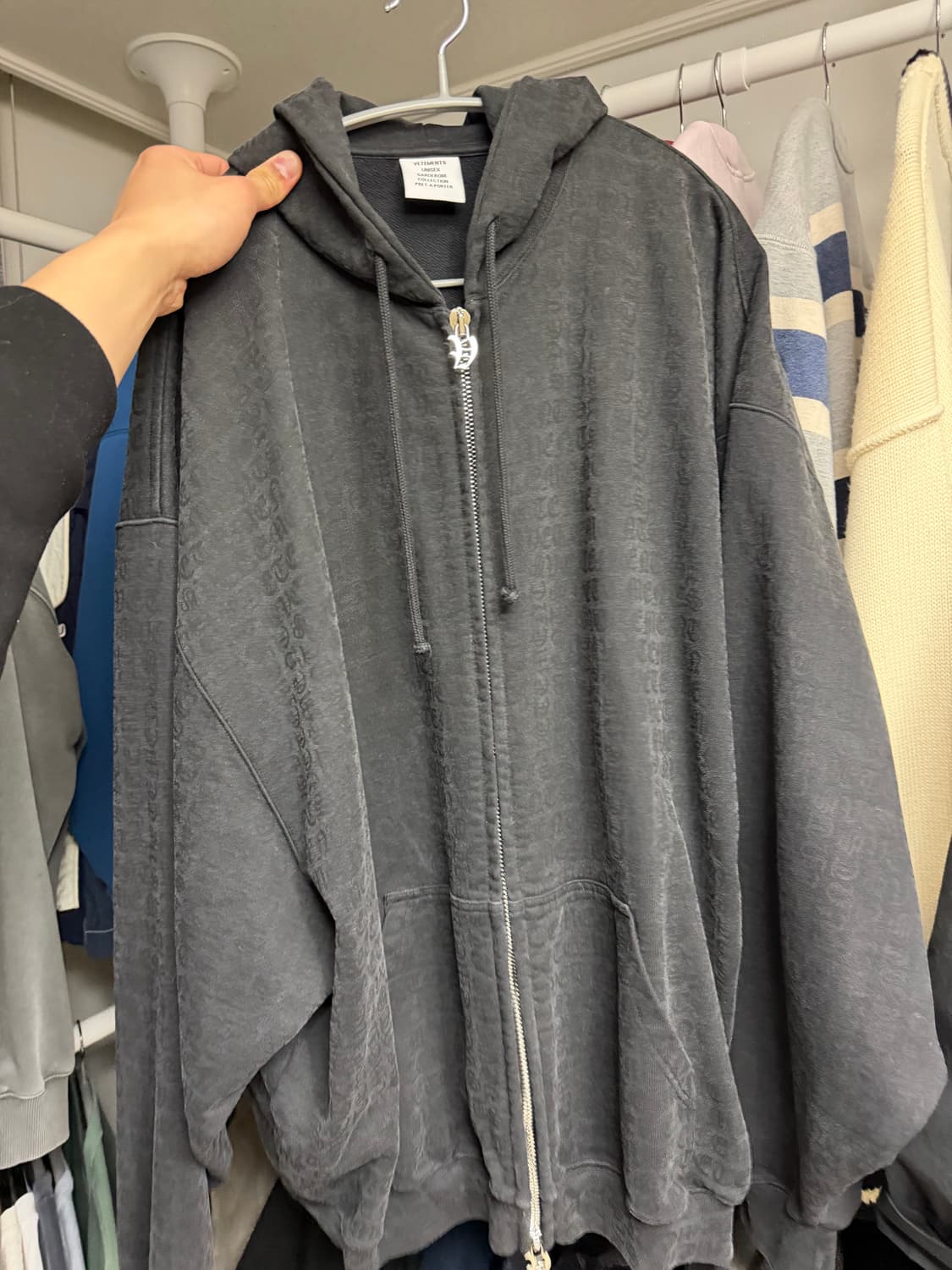 베트멍 후드집업 xs (XL XXL) 상품이미지1