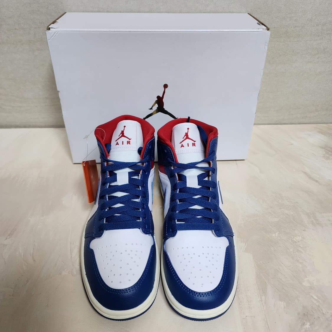 나이키 조던 우먼스 Air Jordan 1 미드 블루 상품이미지1