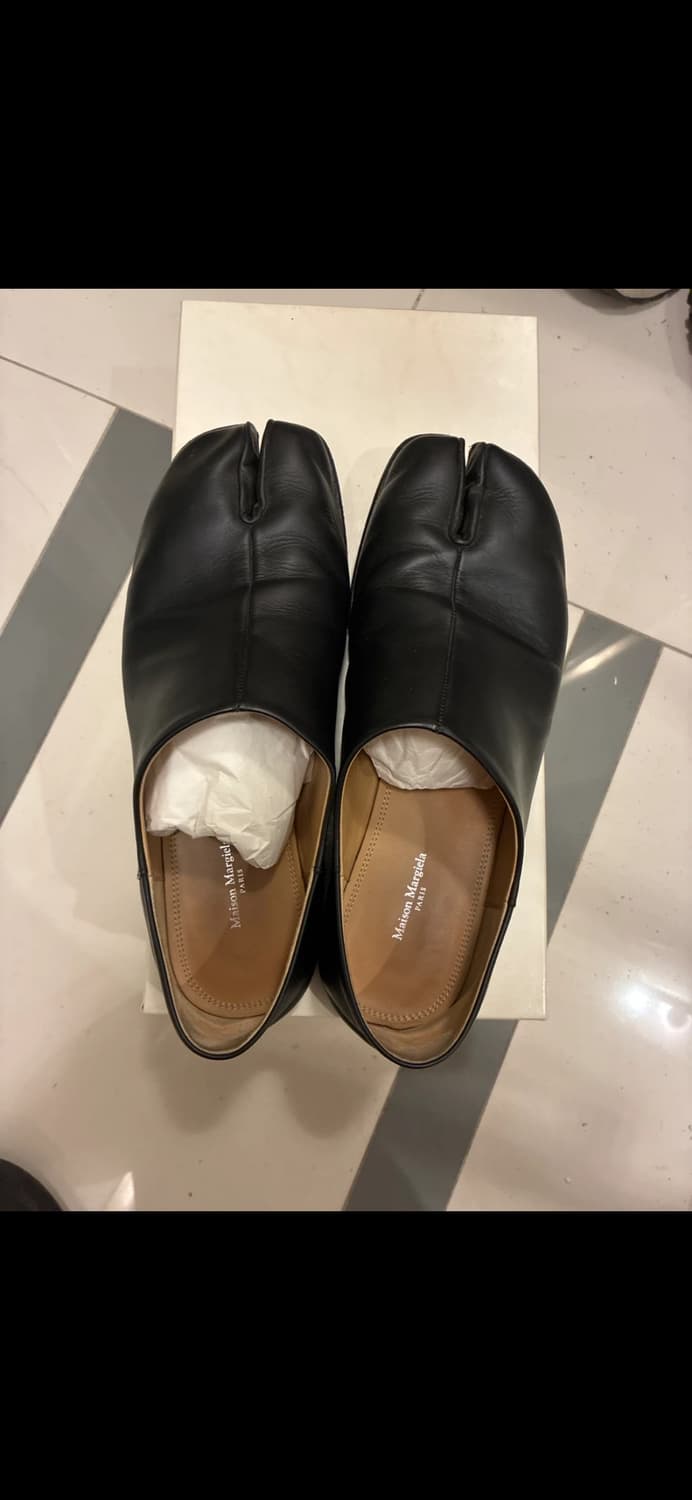메종 마르지엘라 슬립온 타비 슈즈 블랙 상품이미지1