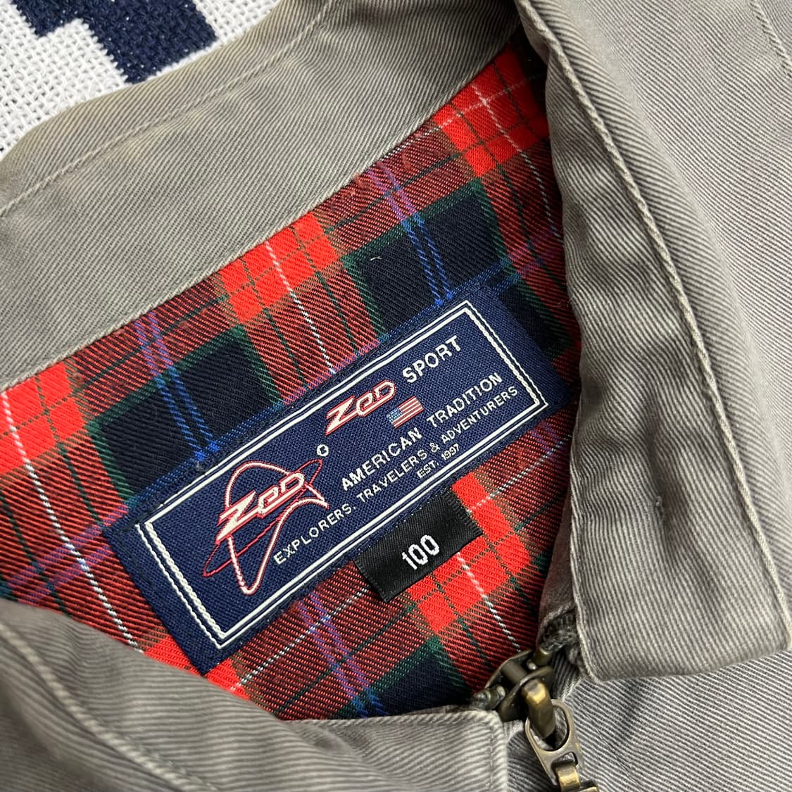 [L] Zed USA 로고 워크 자켓 상품이미지7