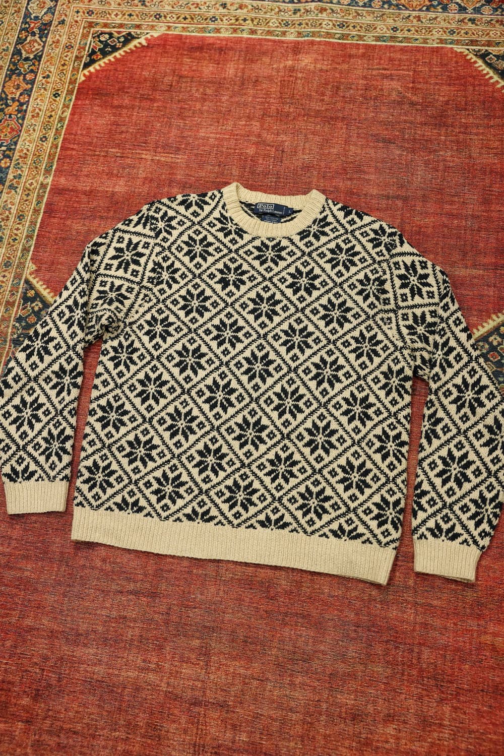 90s 빈티지 폴로랄프로렌 노르딕 니트 판매 상품이미지2