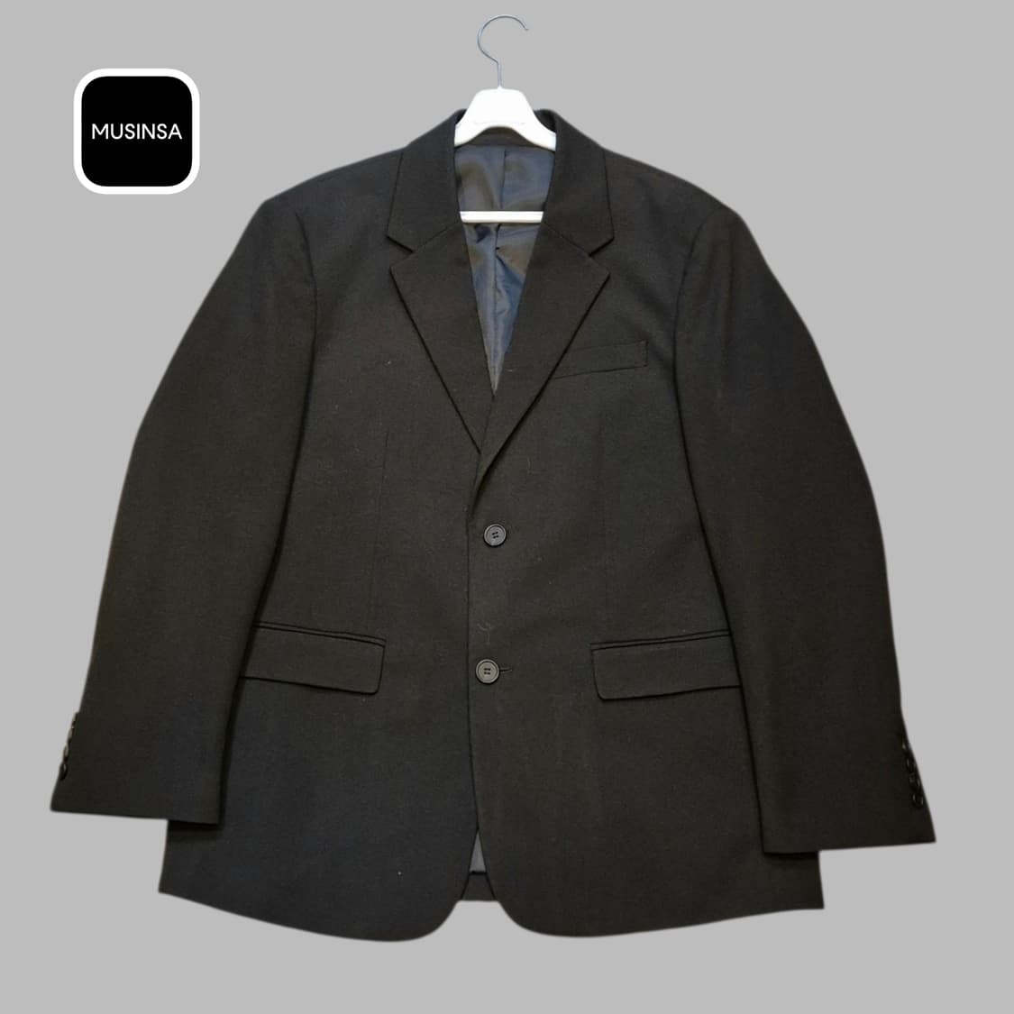 L~XL(착샷잇음) 무신사 블랙 블레이져  상품이미지1