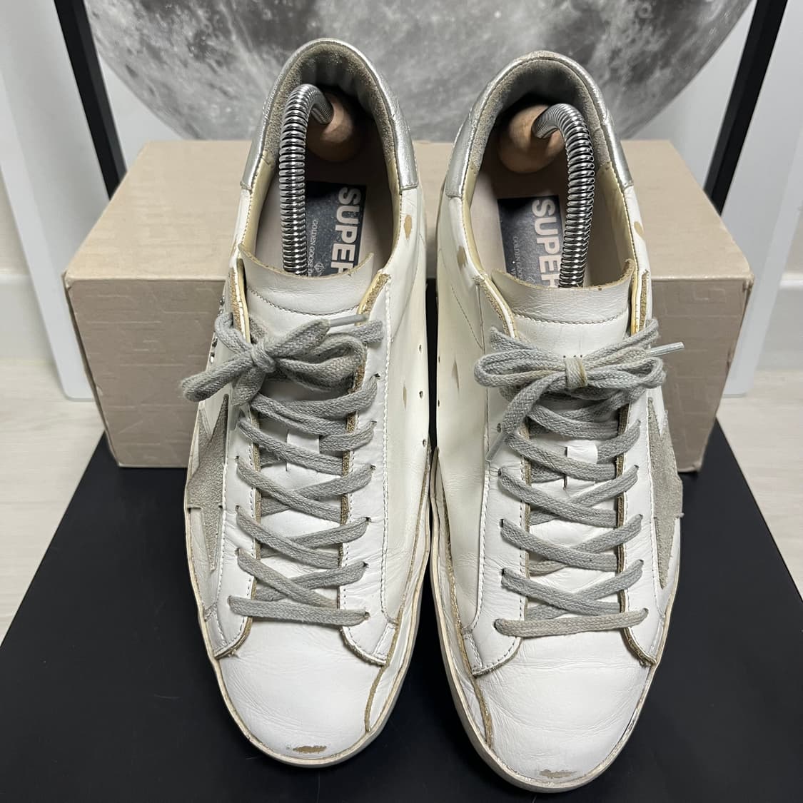 정품 41) 골든구스 실버탭 스니커즈 265~270 상품이미지3