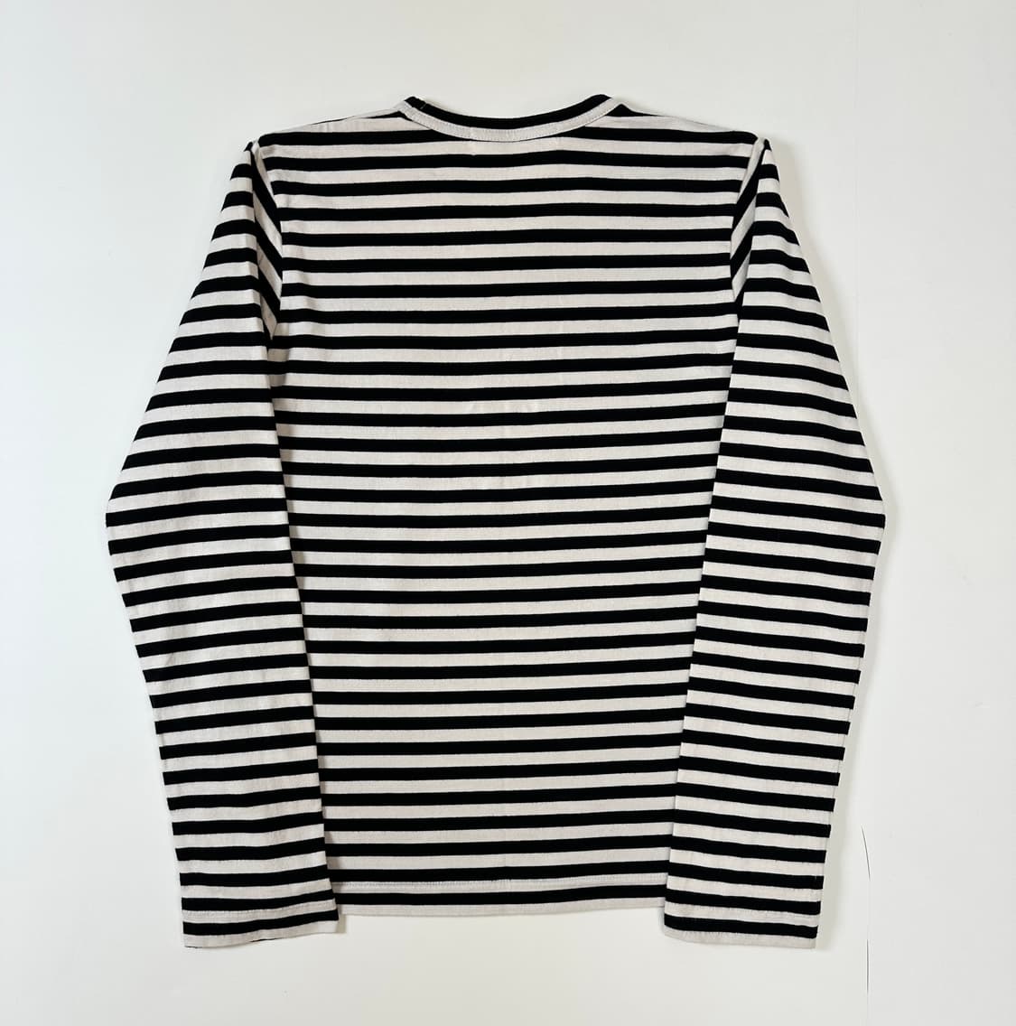 꼼데가르송 플레이 하트와펜 보더 롱슬리브 M  상품이미지3