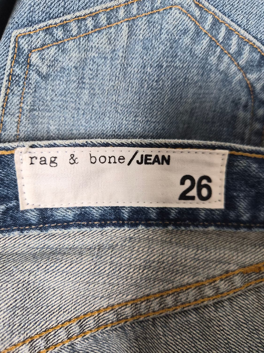 랙앤본Rag&Bone 중청 워성진 26사이즈 P-236 상품이미지5