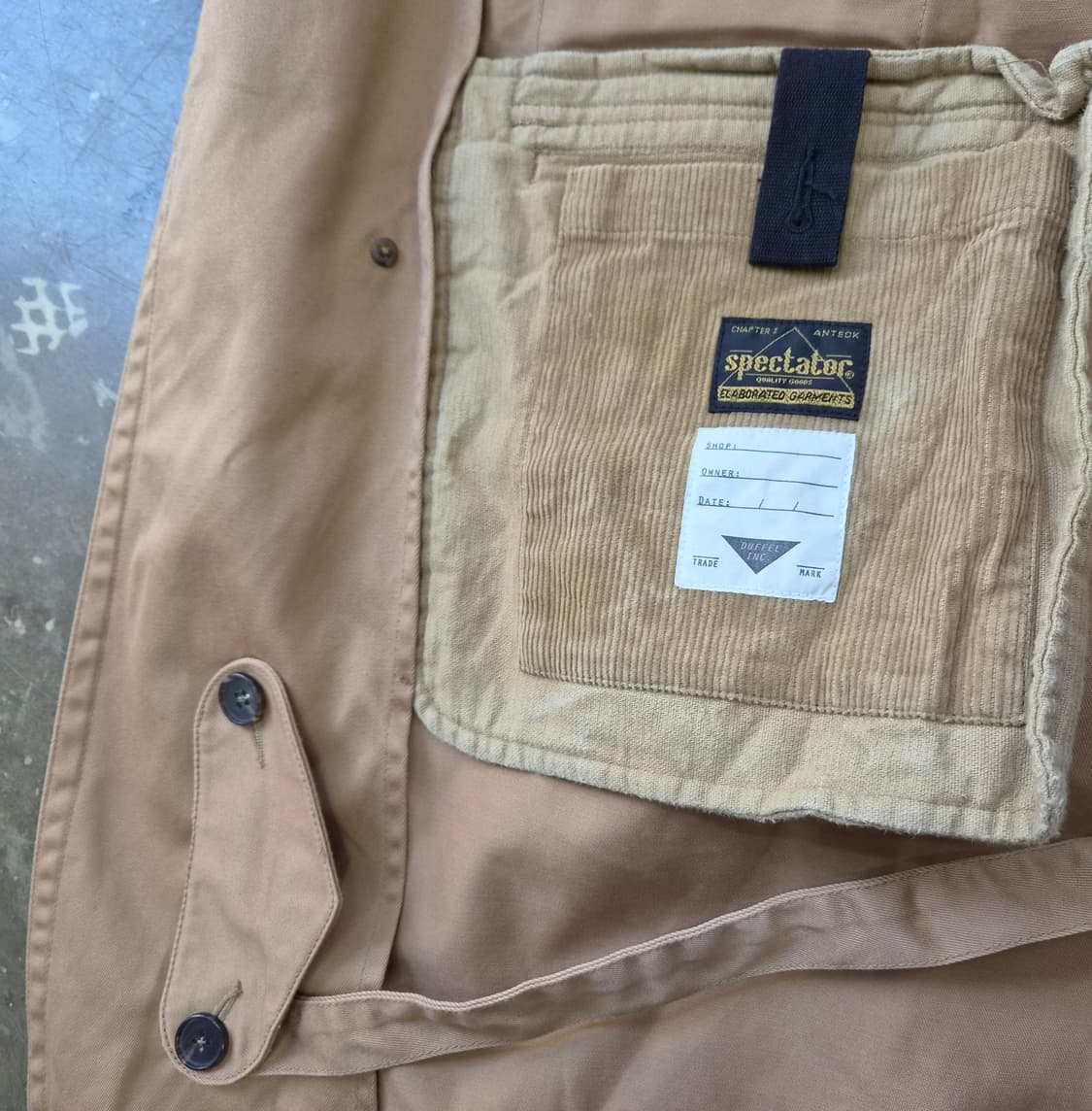 M) 스펙테이터 코트자켓 상품이미지7