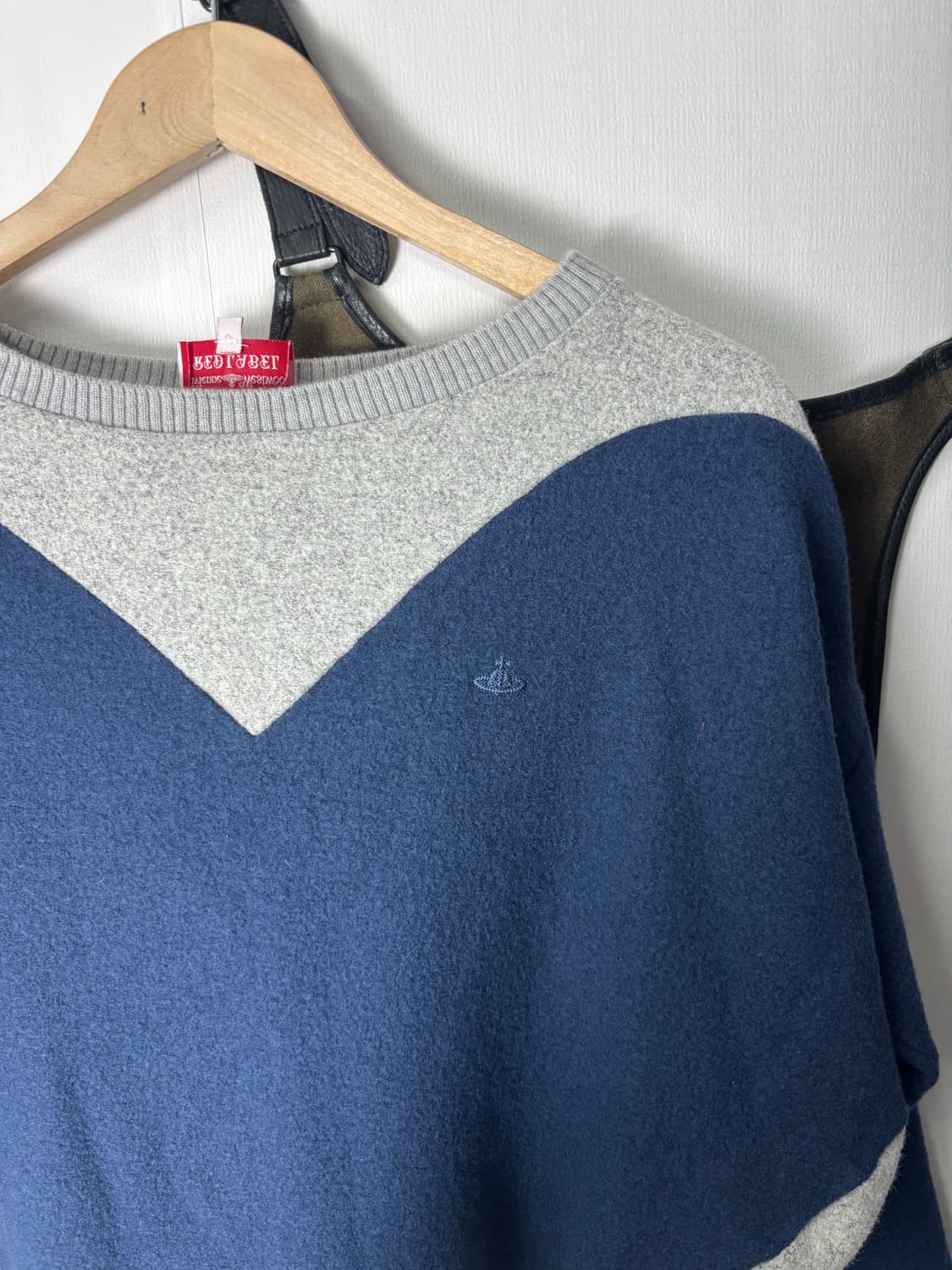 비비안웨스트우드 레드라벨 하트 디자인 니트 상품이미지2