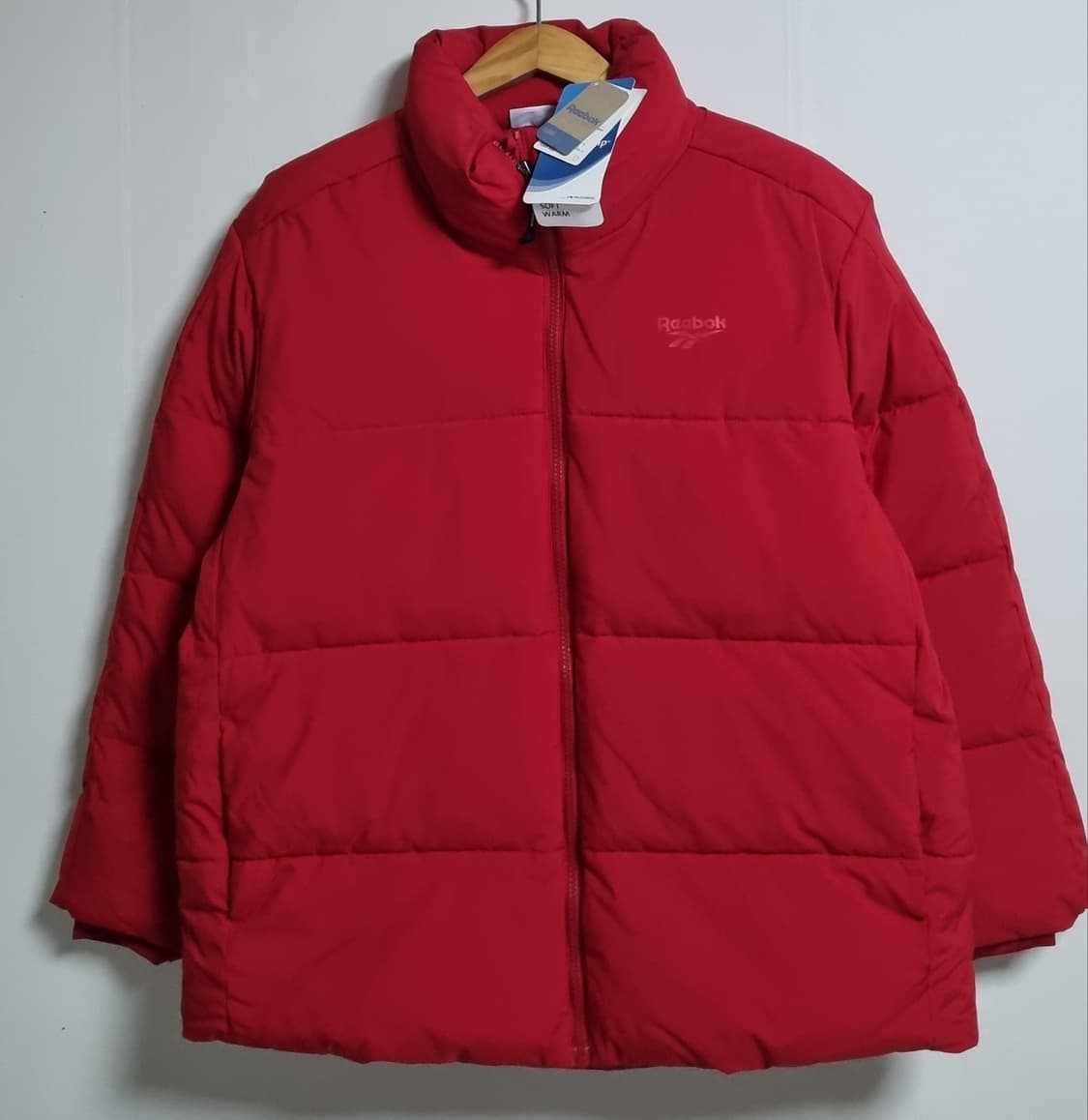 새상품) 오버핏 M ) 리복 클래식 레드 패딩 상품이미지1
