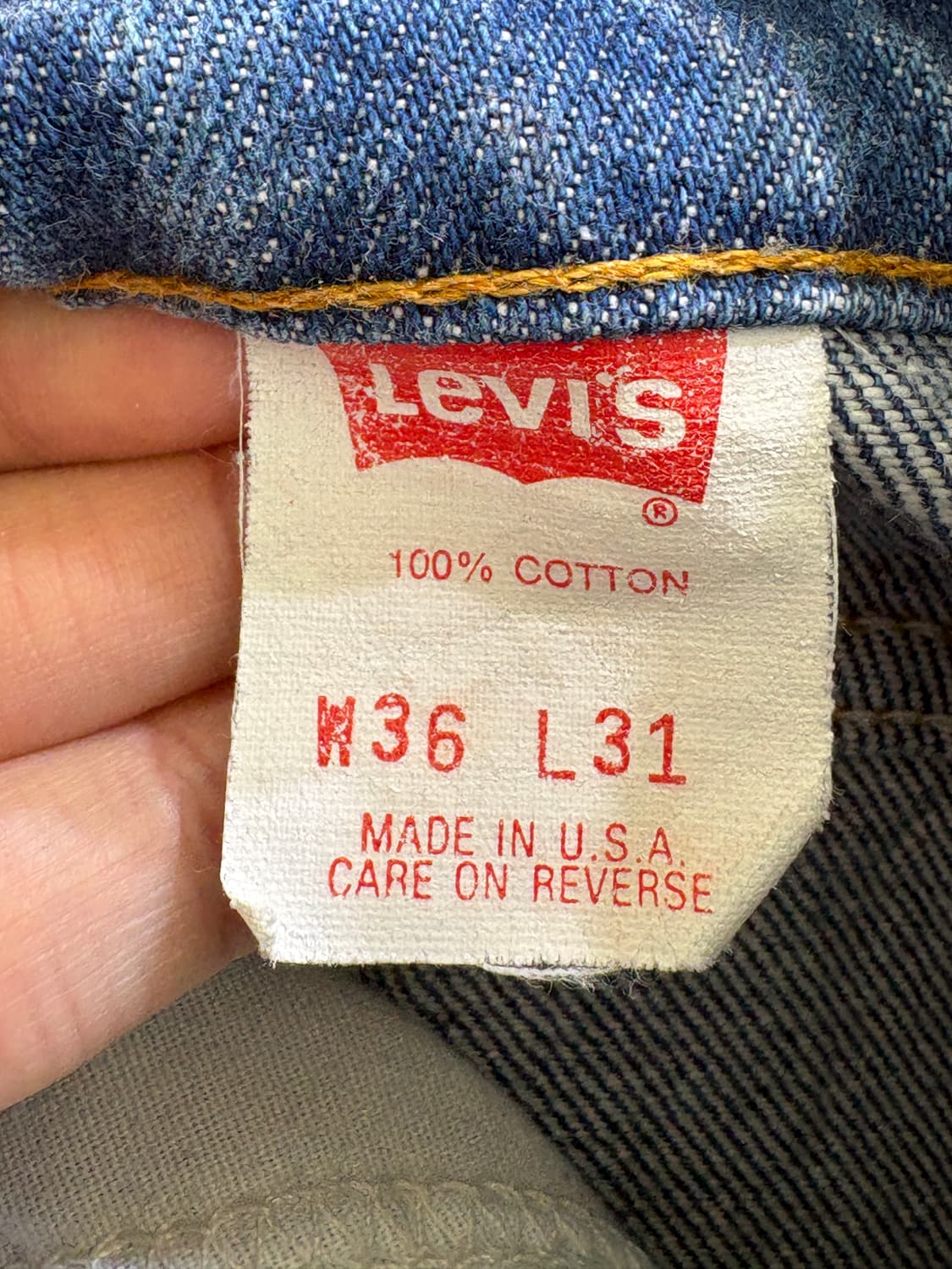 90's LEVIS 517 (Made in USA) 부츠컷데님 상품이미지7