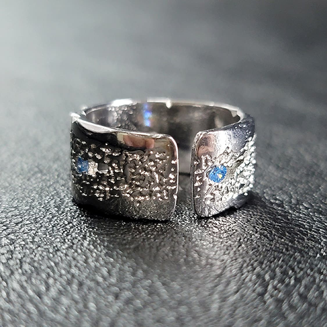 Held 실버 남자 엔틱 빈티지 명품 고대 은하수 별 반지 상품이미지4