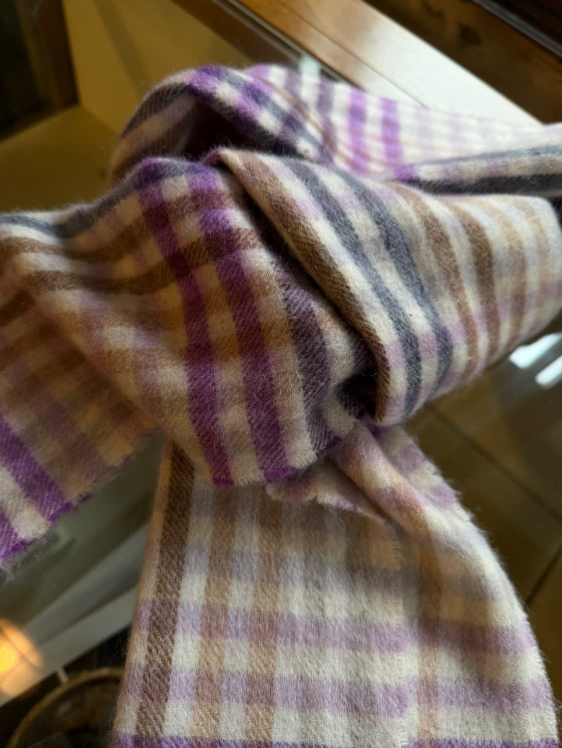 아쿠아스큐텀 캐시미어 머플러 상품이미지9