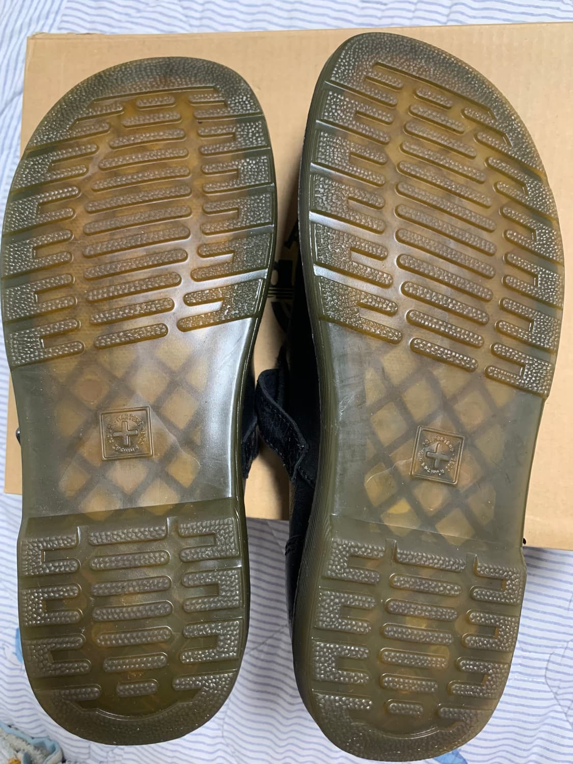 닥터마틴 패트리샤 블랙 uk5 240 (새상품 컨디션) 상품이미지8