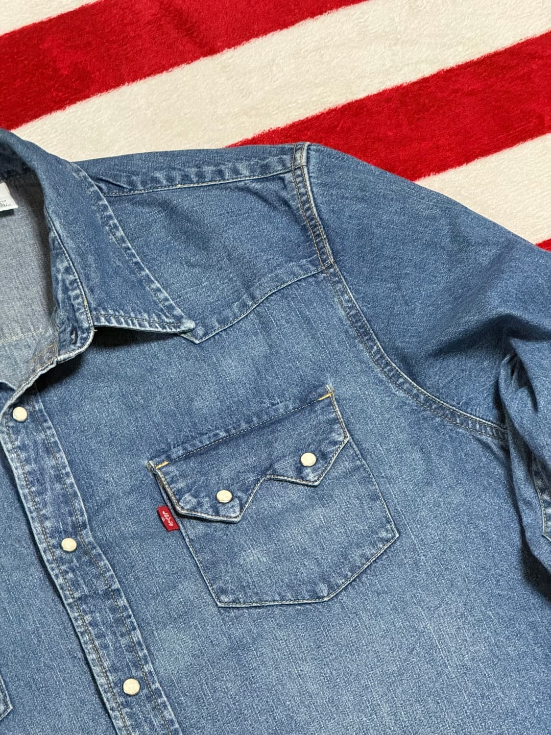 리바이스 웨스턴셔츠 Levi’s Western Shirt [XL] 빈티지 상품이미지5